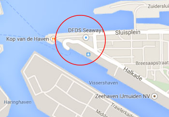Amsterdam Port Map