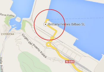 Bilbao Port Map