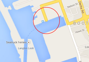 Liverpool Port Map